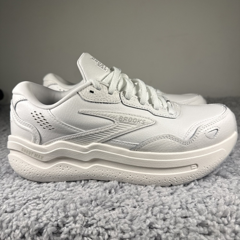 Brooks Ghost Max L Womens Sz 10.5 (White) Road Running Jogging Shoes New No Box